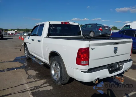 2012 Ram 1500 St from USA, damaged, VIN 1C6RD6FT5CS157751